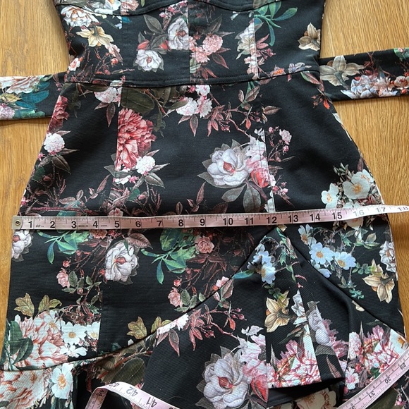 NICHOLAS Arielle Floral Ruffle Mini Dress - Picture 12 of 13